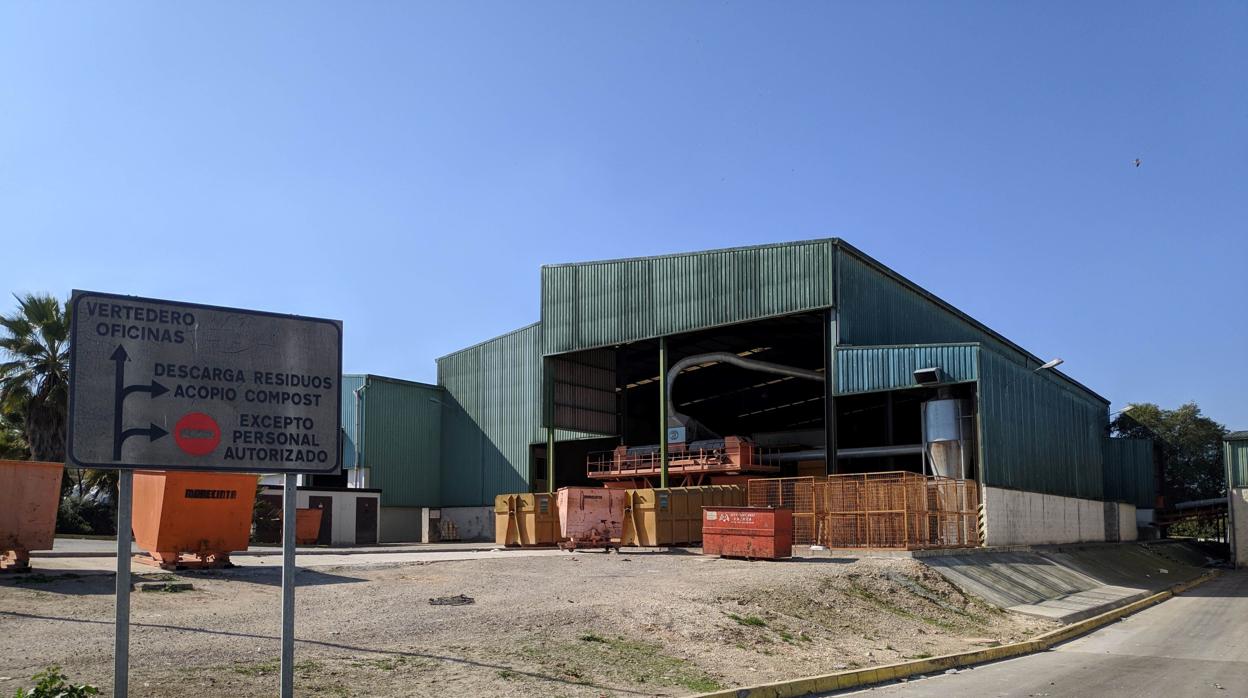Planta de reciclaje del Consorcio de Medio Ambiente de la Sierra Sur en Estepa