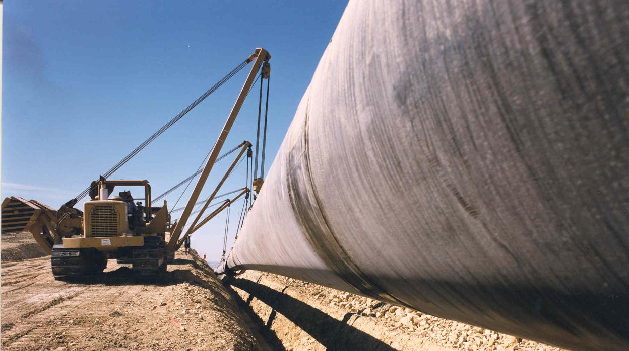 Construcción de un gasoducto
