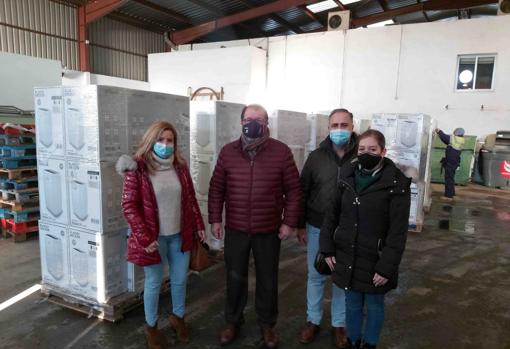 Llegada de prurificadores a Carmona