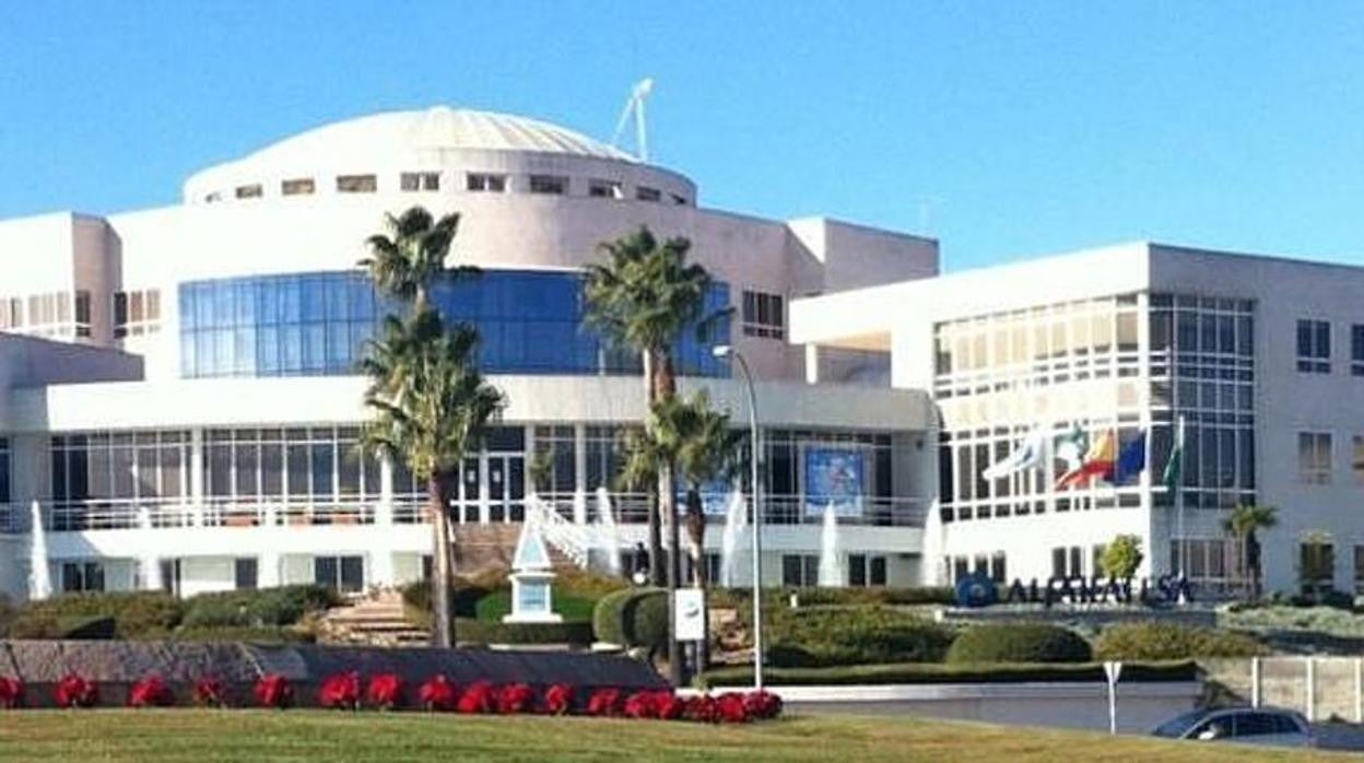 Sede principal de Aljarafesa en el municipio de Tomares