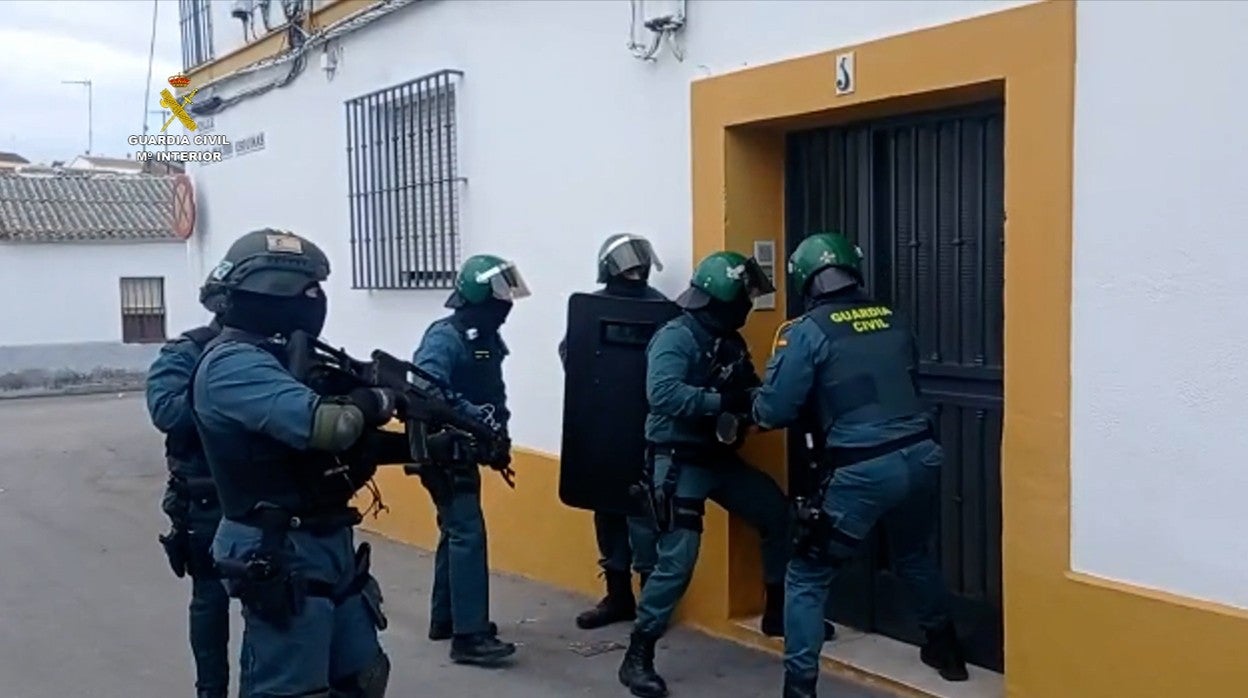 Una de los registros que se efectuó el día de la redada, el pasado 9 de diciembre
