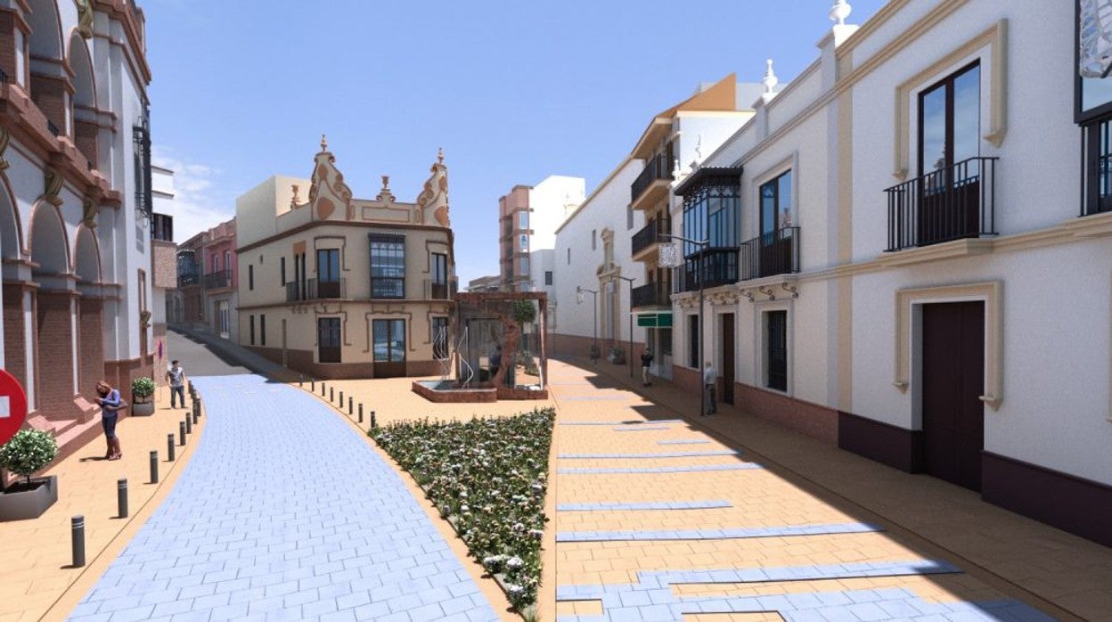 Así será la calle La Mina, la nueva «Ciudad Inteligente» en Alcalá de Guadaíra