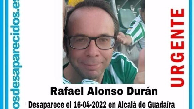 Localizan al hombre de 44 años desaparecido este sábado en Alcalá de Guadaíra