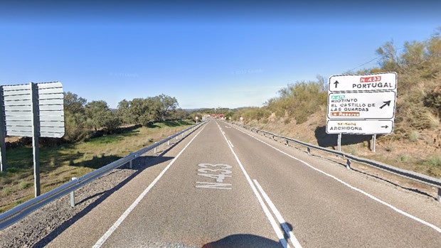 Nueva muerte en la carretera de El Castillo de las Guardas, una de las más peligrosas de España