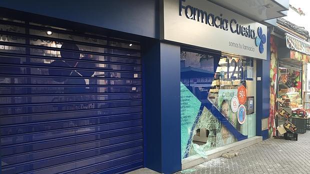 Roban cinco veces en la misma farmacia de Sevilla en menos de dos meses