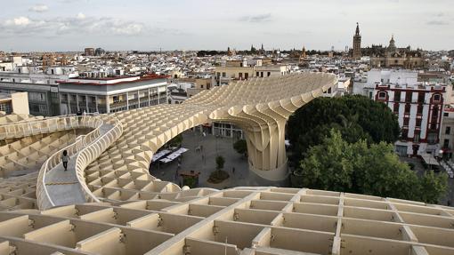 El mirador de las Setas de la Encarnación