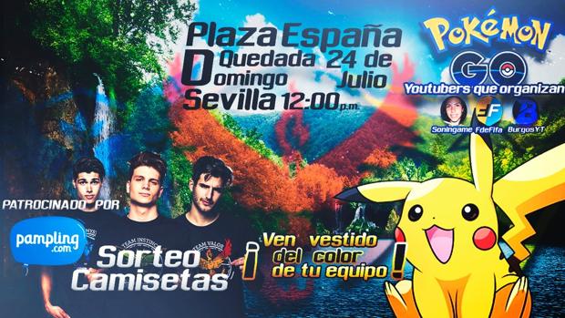 La Policía Local ha prohibido una macroquedada para cazar Pokémons por Sevilla