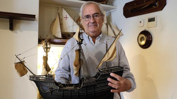 Ignacio Fernández Vial, diseñador de barcos históricos para travesías y navegaciones transoceánicas
