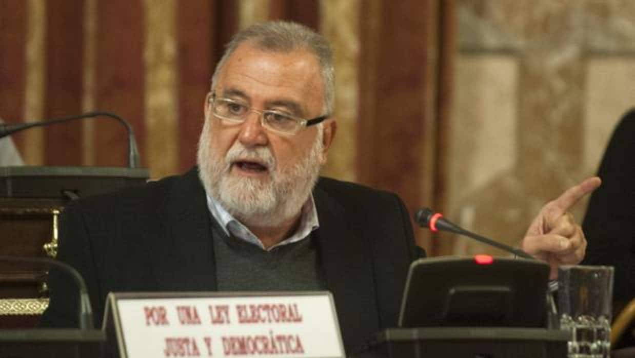 Antonio Rodrigo Torrijos, durante una intervención en el Pleno del Ayuntamiento