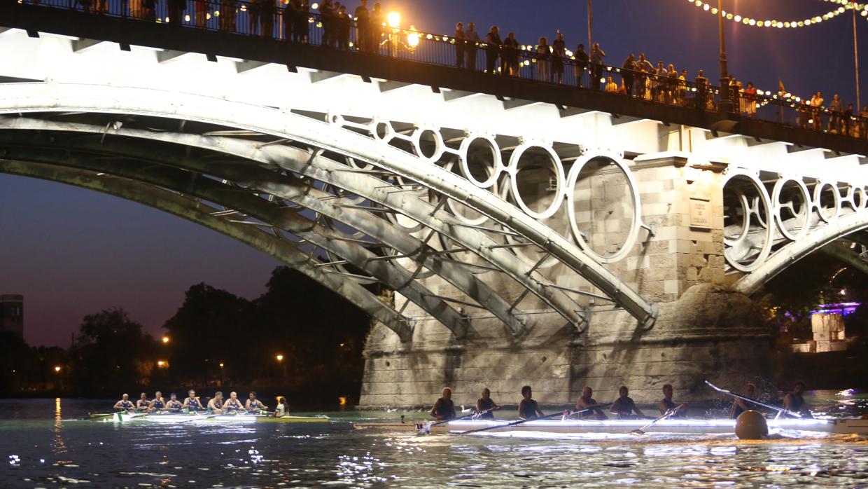 La regata a remo celebrada el año pasado