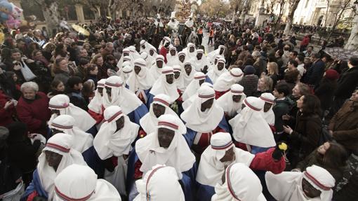 Las huestes beduinas en la Cabalgata