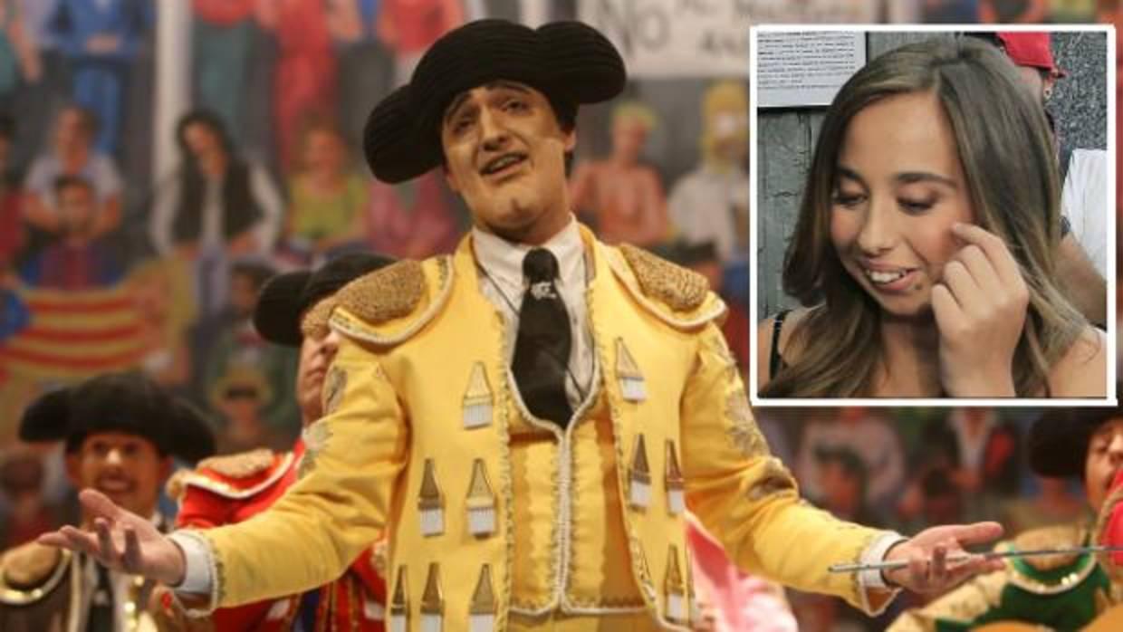 La chirigota 'Una corrida en tu cara' responde a Andrea Janeiro