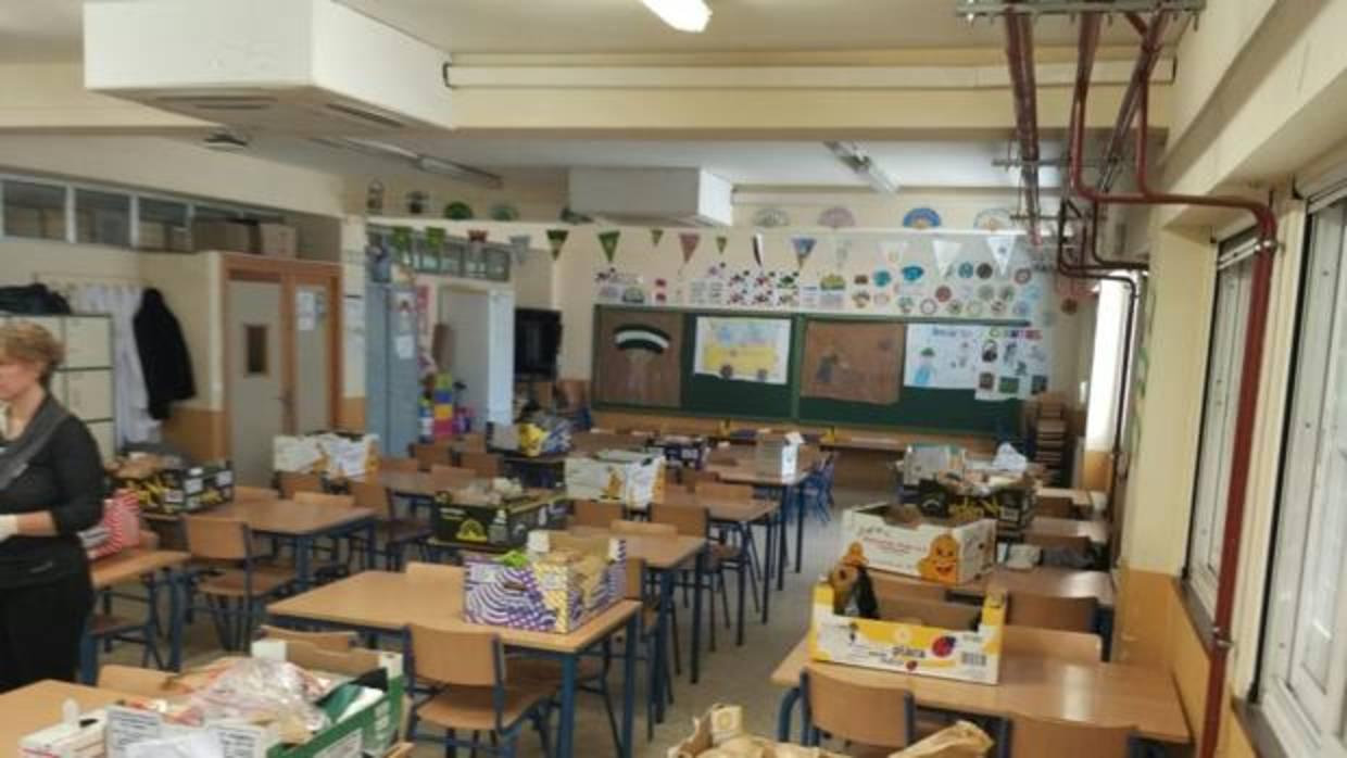 El comedor del colegio Joaquín Turina