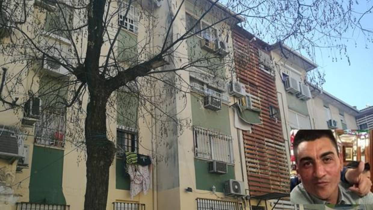 En la imagen el bloque donde se escondió Amador durante tres días