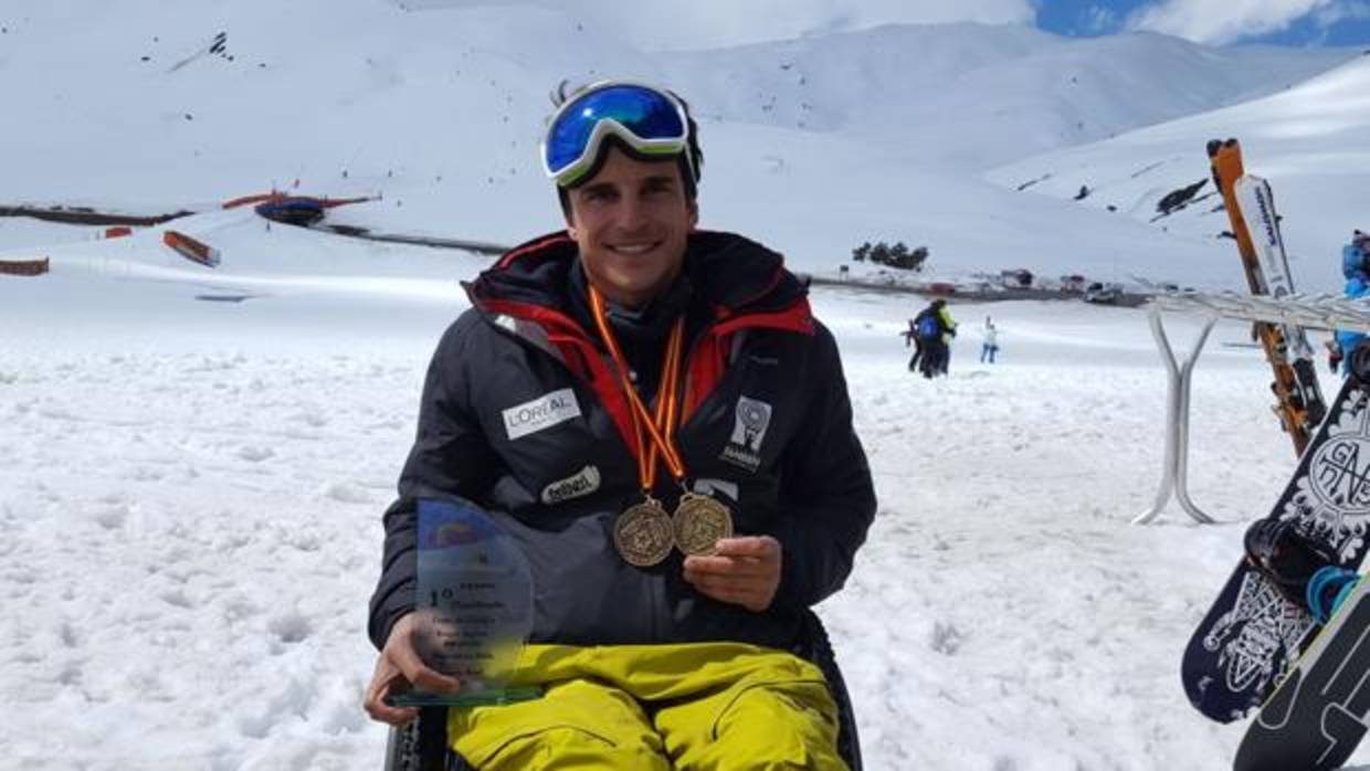 Pablo Tovar, nuevo campeón de España de Esquí Adaptado