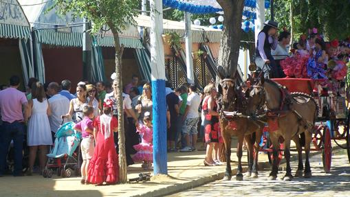 La concurrida feria alcalareña