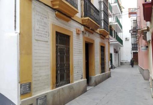 La casa natal de Turina, en la calle Buiza y Mensaque