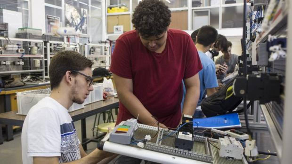 Alumnos de Formación Profesional