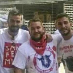 José Ángel Prenda, en el centro