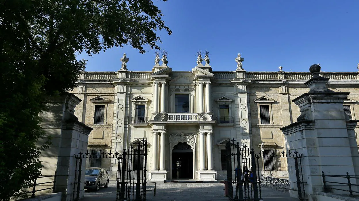 Fachada del rectorado de la Universidad de Sevilla