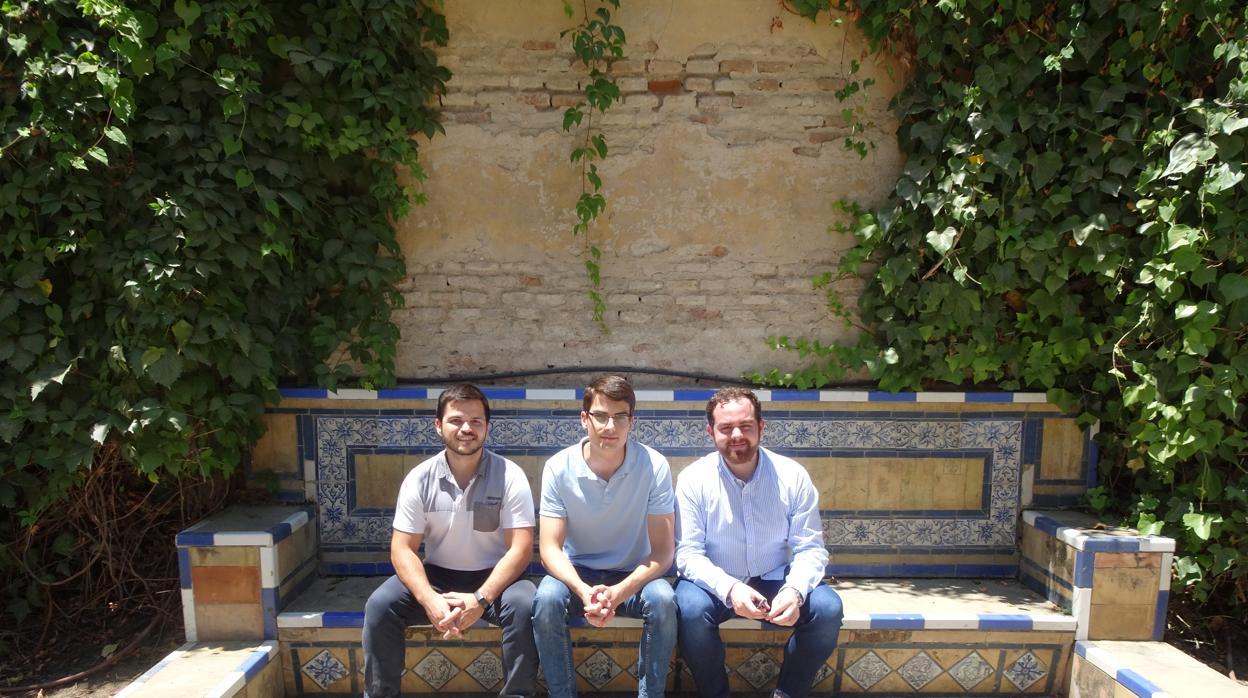 Álvaro, Nacho y Jesús, son los tres jóvenes emprendedores sevillanos que han sido seleccionados
