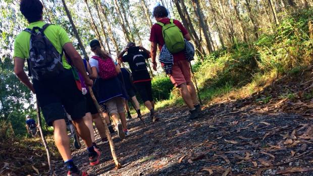 La asociación de Asperger de Sevilla acaba el Camino de Santiago para reclamar ayudas laborales