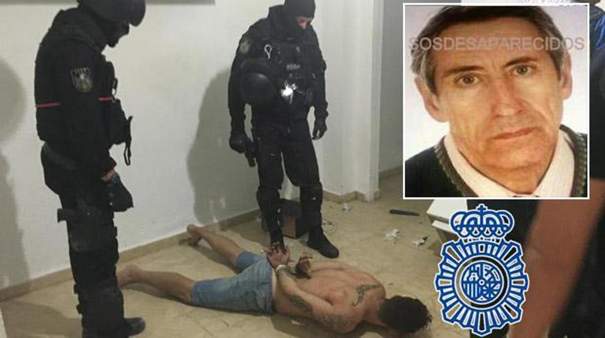 Imagen difundida por la Policía cuandorealizó las primeras detenciones días después del hallazgo del cuerpo
