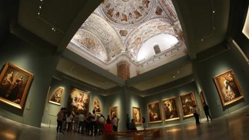 Recorrido por una de las salas del Museo de Bellas Artes