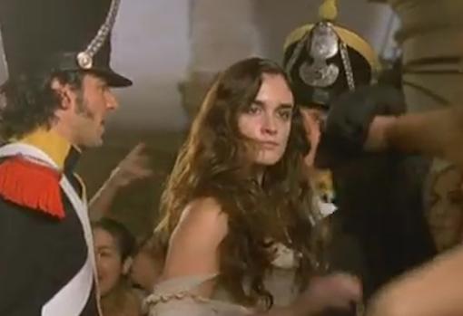 La actriz sevillana Paz Vega en la película «Carmen»