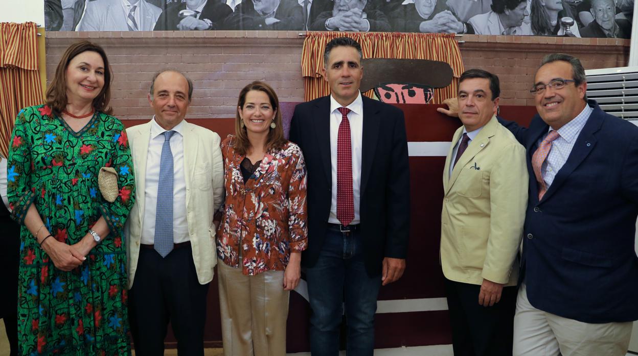 Carmen Barbazán, Armando y Rocío Soto, Miguel Indurain, Miguel Ángel Ayuso y Javier Alfonso