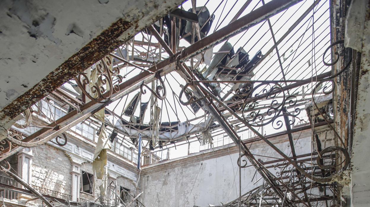 El antiguo patio de butacas del cine Trajano