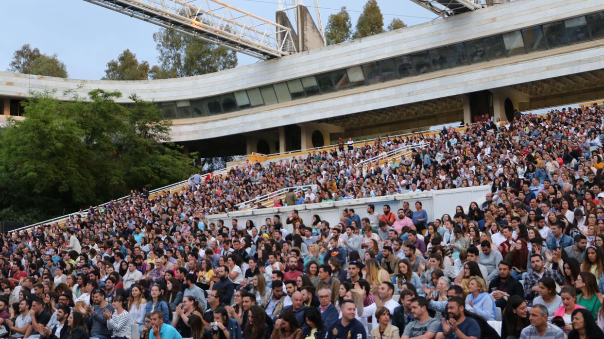 Imagen del Auditorio Rocío Jurado durante un día de concierto
