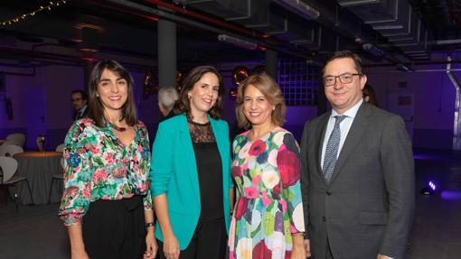 María León, Blanca Feria, Sandra Pérez y Fernando Seco