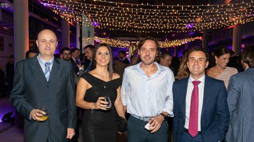 Alejandro Suárez, Guadalupe Ceña, Ricardo Felipe y Alfonso Domínguez