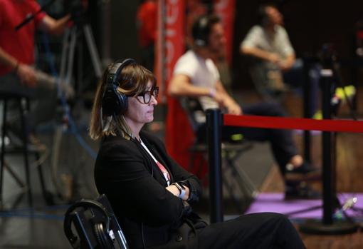 Noemí Galera, en el casting de Operación Triunfo 2020