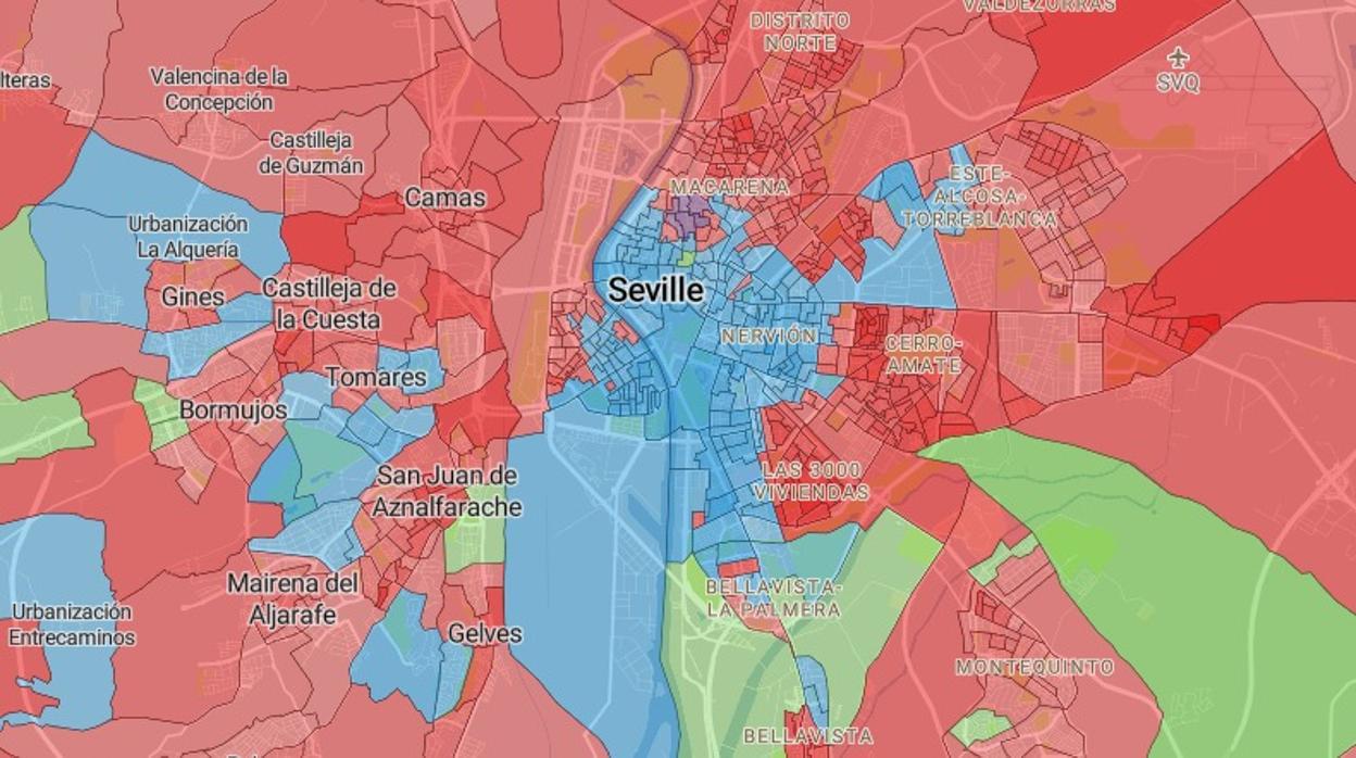 Pinchando en el icono de la lupa -en la parte inferior del mapa, a la izquierda- puedes buscar tu ciudad, municipio o calle