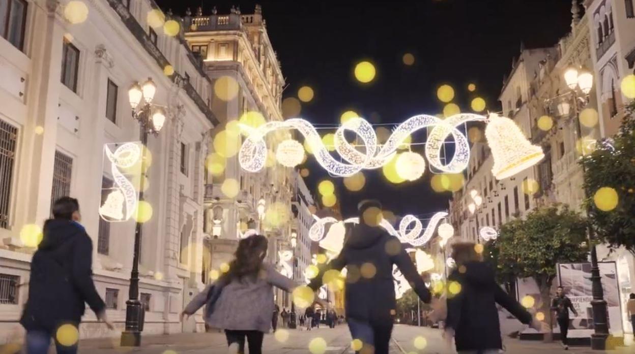 Una de las secuencias del vídeo promocional del Ayuntamiento