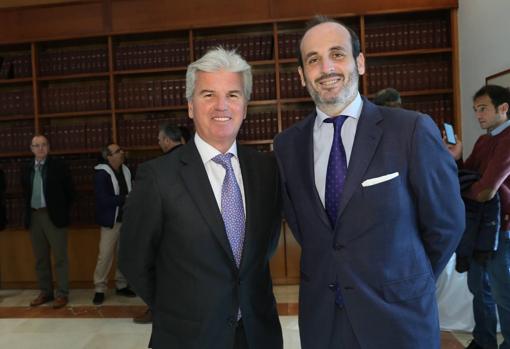 Miguel Guillén y Ramón Román