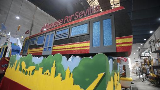 Descubre cómo son las carrozas de la Cabalgata de Reyes Magos de Sevilla 2020