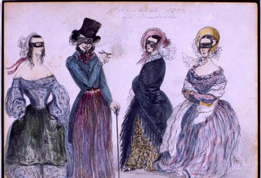 Cartel de carnaval de 1872