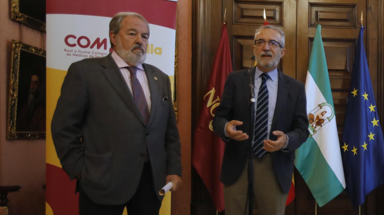 Alfonso Carmona y Juan Manuel Flores