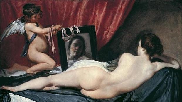 La sensual Venus sorprendida en el baño