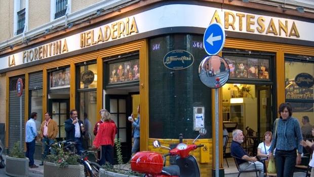 La heladería sevillana la Fiorentina, obligada al cierre por la crisis del Covid-19 tras 25 años en pie