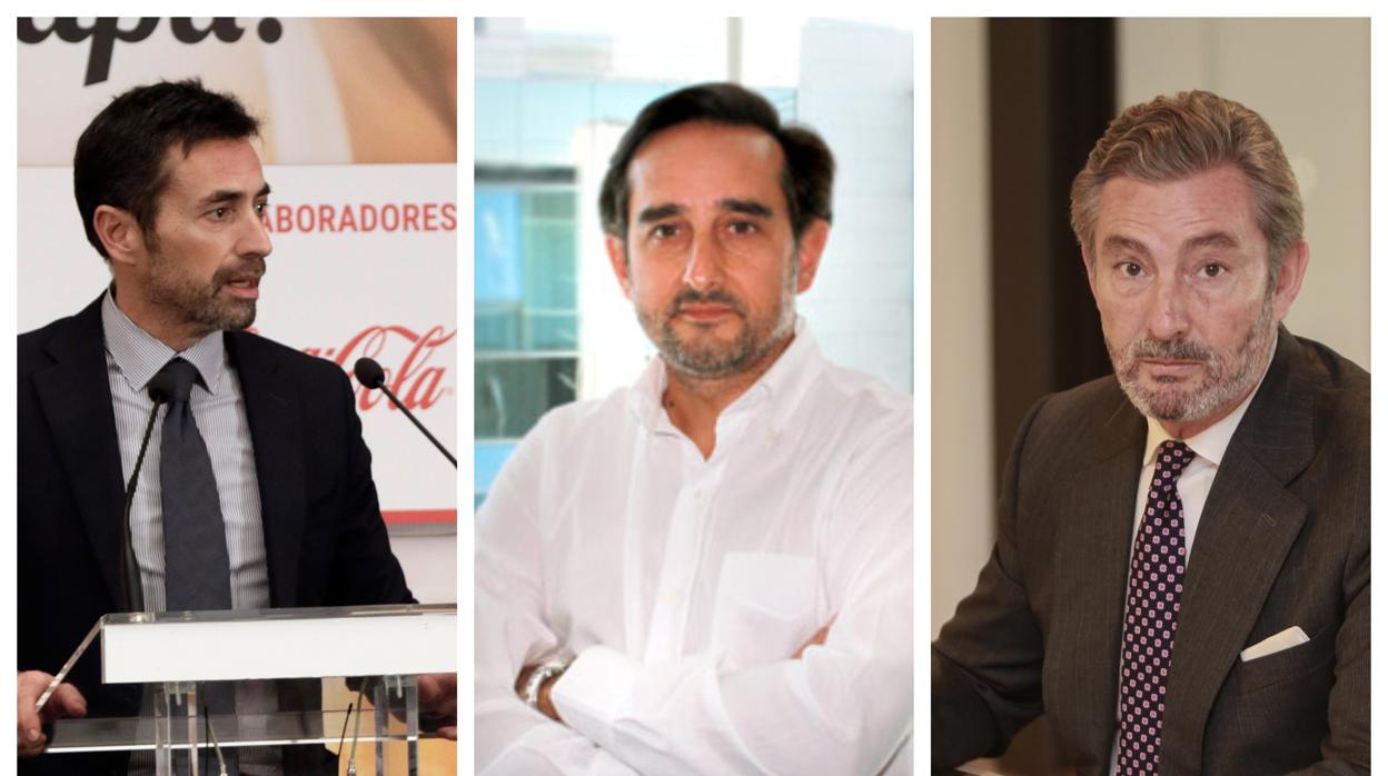 Antonio Jiménez, Marcos Franco y Gaspar Sáez