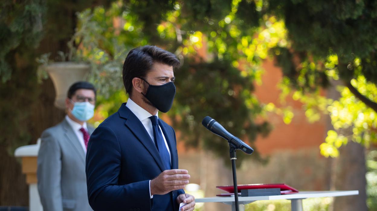 Beltrán Pérez, portavoz municipal del Partido Popular en el Ayuntamiento de Sevilla