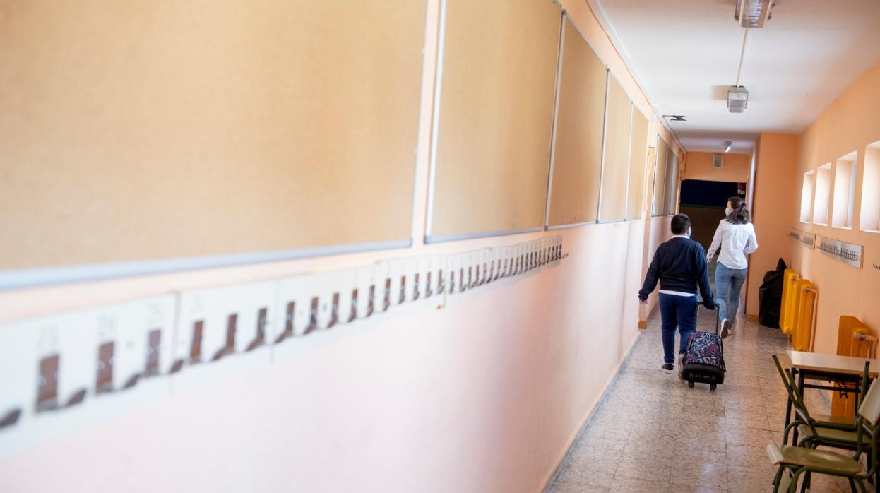 Colegio de Morón donde se ha detectado el caso positivo de coronavirus