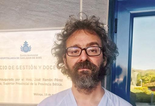 Alvaro Doña, psiquiatra del centro de San Juan de Dios de Málaga