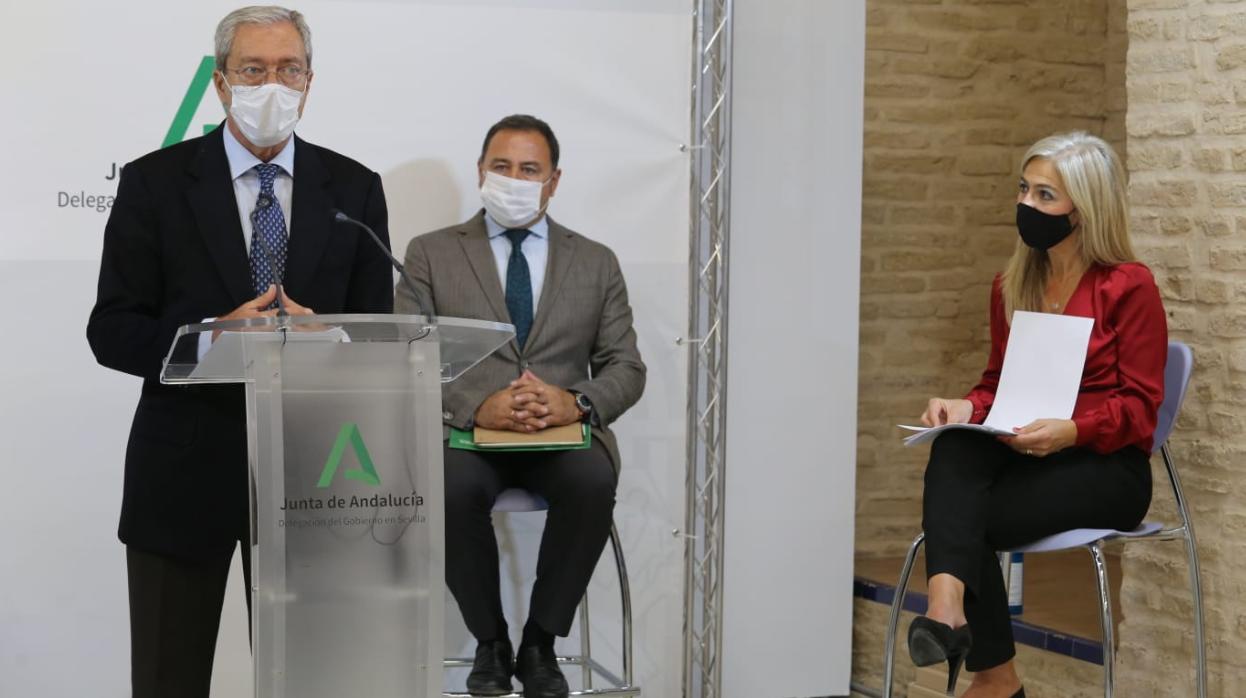 Rogelio Velasco, Ricardo Sánchez y Patricia del Pozo