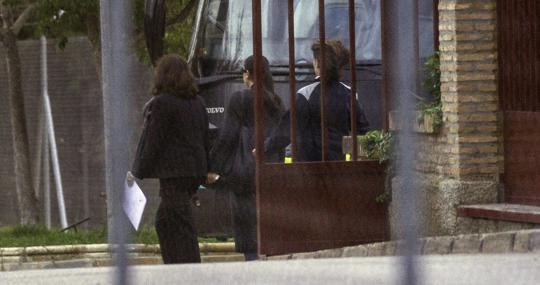 Fue la imagen más nítida del ingreso de Isabel Pantoja en la cárcel de Alcalá