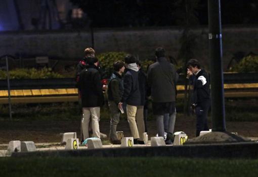 Botellón en el Heliópolis